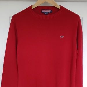 Vineyard Vines Red Sweater - Size Large